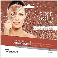 Moisturizing Anti-wrinkle Mask - IDC Institute Rose Gold Mask — photo N1