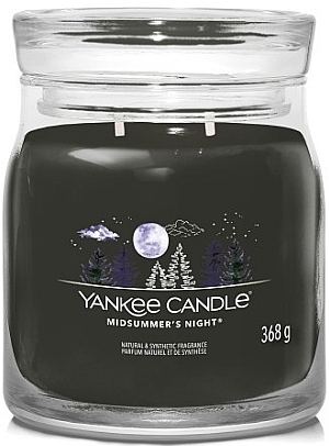 Scented Candle in Jar 'Midsummer's Night', 2 wicks - Yankee Candle Singnature — photo N3