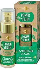 Fragrances, Perfumes, Cosmetics Serum for Problem Skin - Purity Vision Organic Power Serum