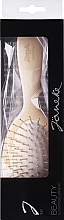 Massage Hair Brush, milky - Janeke — photo N8