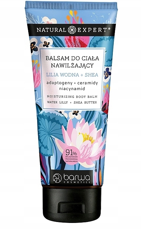 Moisturizing Body Balm - Barwa Natural Expert Moisturizing Body Balm Water Lily + Shea Butter — photo N1