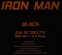 Marvel Iron Man Black Eau - Eau de Toilette — photo N5