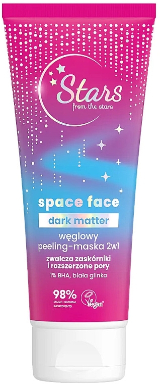 Face Peeling Mask - Stars from The Stars Space Face Dark Matter — photo N1
