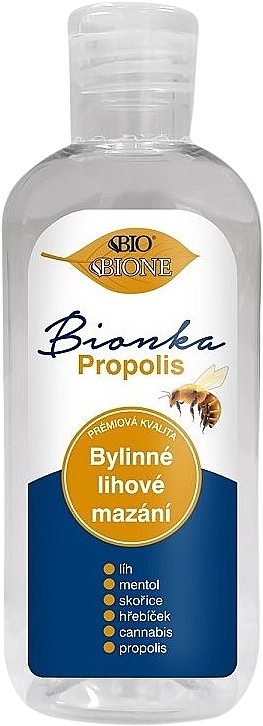 Alcoholic Herbal Solution for Joints & Muscles - Bione Cosmetics Bionka Propolis — photo N1
