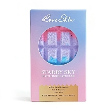 Fragrances, Perfumes, Cosmetics Starry Sky Bath Chocolate - Love Skin Starry Sky Bath Chocolate Slab