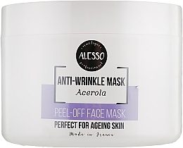 Alginate Anti-Wrinkle Face Mask with Acerola - Alesso Professionnel Alginate Anti-Wrinkle Peel-Off Face Mask With Acerola — photo N1