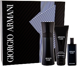 Fragrances, Perfumes, Cosmetics Giorgio Armani Armani Code - Set (edt/75ml + sh/gel/75ml + edt/15ml) 