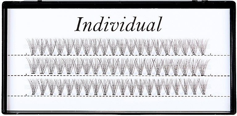 Individual - False Individual Lashes, 10D 0.10C 11mm — photo N1