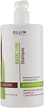 Fragrances, Perfumes, Cosmetics Repairing Shampoo with Burdock Extract - Ollin Professional Basic Line Shampoo