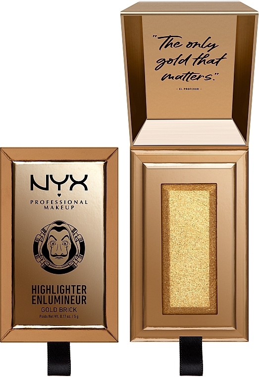 Highlighter - NYX Professional Makeup La Casa De Papel Highlighter — photo N1