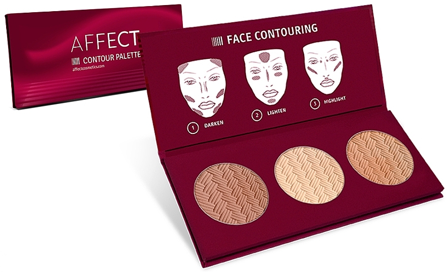 Face Contour Palette - Affect Cosmetics Contour Palette — photo N1
