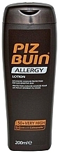 Fragrances, Perfumes, Cosmetics Sun Lotion for Body - Piz Buin Allergy Sun Sensitive Skin Lotion SPF50