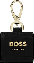 GIFT! Keychain Earbuds Case, black - Hugo Boss — photo N1