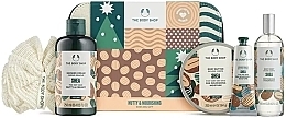 Set, 6 products - The Body Shop Nutty & Nourishing Shea Big Gift — photo N1