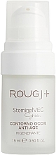 Fragrances, Perfumes, Cosmetics Regenerating Anti-Aging Eye Cream - Rougj+ SteminelVEG Green Regenerating Anti-Age Eye Cream