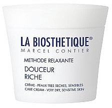 Fragrances, Perfumes, Cosmetics Dry and Sensitive Skin Enriched Regenerating Cream - La Biosthetique Methode Relaxante Douceur Riche