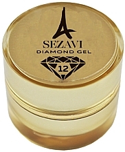 Fragrances, Perfumes, Cosmetics Liquid Nail Glitter - Sezavi Diamond Gel