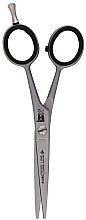 Straight Hairdressing Scissors 81350, 12.7 cm - White Rose Line — photo N1