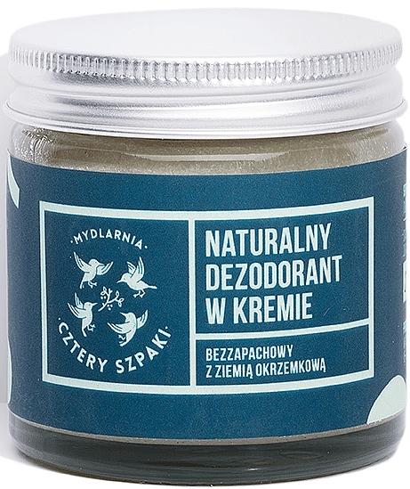 Scent-Free Deodorant-Cream - Cztery Szpaki — photo N1