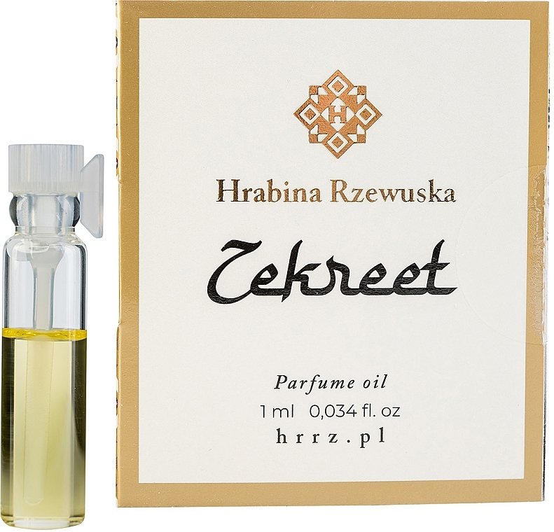 GIFT Perfume Oil (sample) - Hrabina Rzewuska Zekreet — photo N1