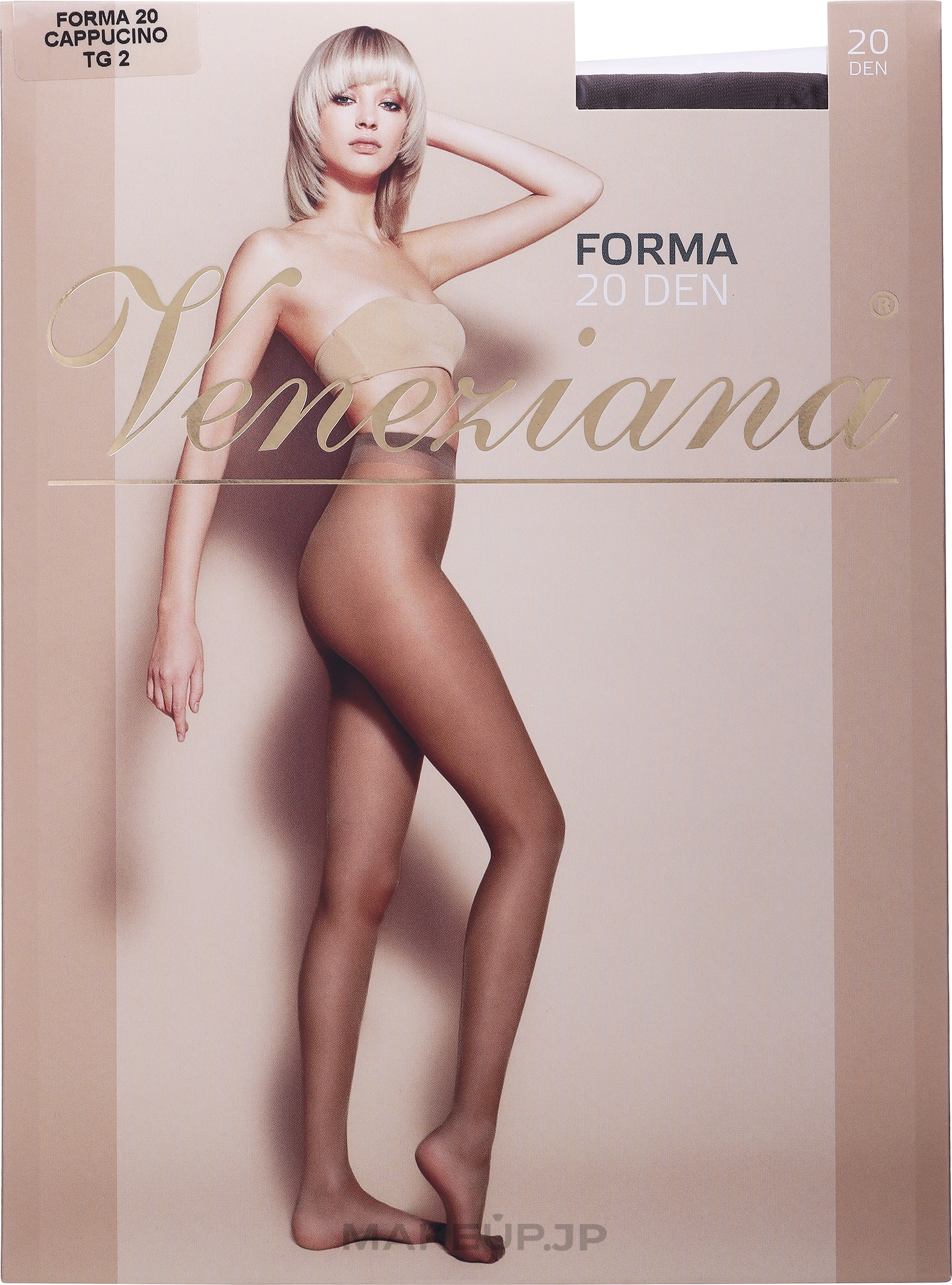 Women's Tights "Forma", 20 Den, Cappuccino - Veneziana — photo 2