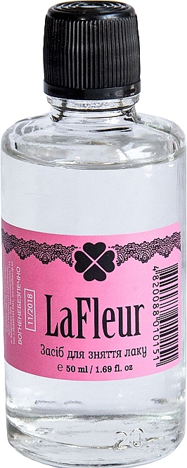 Nail Polish Remover, glass - Lafleur — photo N1