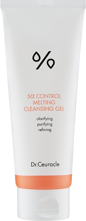 Face Cleansing Gel - Dr.Ceuracle 5 α (5 alpha) Control Melting Cleansing Gel — photo N1