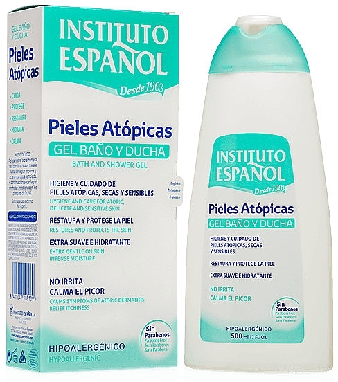 Atopic Skin Shower Gel - Instituto Espanol Atopic Skin Shower Gel — photo N1