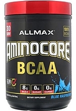 Amino Acids + BCAA - AllMax Nutrition Aminocore BCAA Blue Raspberry — photo N1