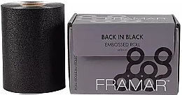 Fragrances, Perfumes, Cosmetics Embossed Foil Roll 'Gold Rush' - Framar Embossed Roll Medium Black