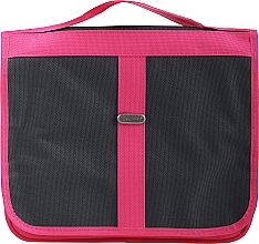 Travel Makeup Bag with Hook, 94880, pink and grey - Top Choice — photo N1