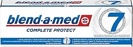 Toothpaste - Blend-a-med Complete 7 Crystal White — photo N1