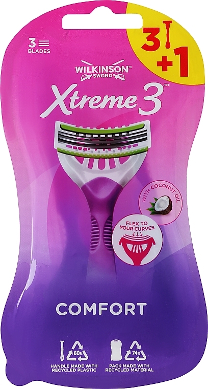 Women Shaving Razor - Wilkinson Sword Xtreme3 Beauty — photo N1