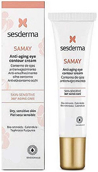 Anti-Aging Eye Cream - SesDerma Laboratories Samay Anti-Ageing Cream For Eye — photo N1