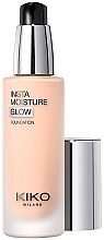 Fragrances, Perfumes, Cosmetics Radiant Foundation - Kiko Milano Instamoisture Glow Foundation