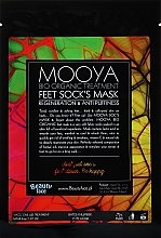 Foot Mask & Serum - Beauty Face Mooya Bio Organic Treatment Mask + Serum — photo N1