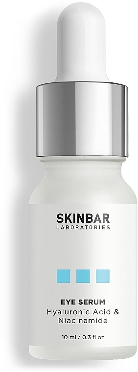 Lifting Eye Contour Serum with Hyaluronic Acid and Niacinamid - SKINBAR Hyaluronic Acid & Niacinamide Eye Serum — photo N3