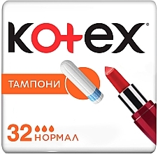 Fragrances, Perfumes, Cosmetics Normal Tampons, 32 pcs - Kotex
