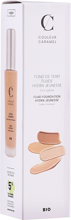 Foundation Fluid - Couleur Caramel Fond De Teint Fluide Hydra Jeunesse — photo N10