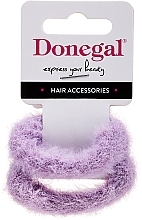 Fragrances, Perfumes, Cosmetics Elastic Hair Band, FA-5678, 2 pcs, lilac - Donegal