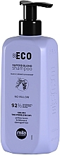 Fragrances, Perfumes, Cosmetics Anti-Yellow Shampoo - Mila Professional Be Eco Superb Blonde Shampoo