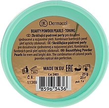 Toning Powder Pearls - Dermacol Beauty Powder Pearls Toning — photo N3