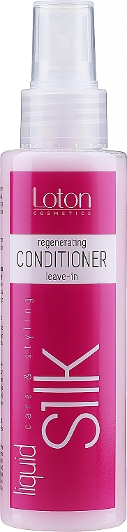 2-Phase Conditioner - Loton Two-Phase Conditioner Silk Regenerating Hair — photo N1