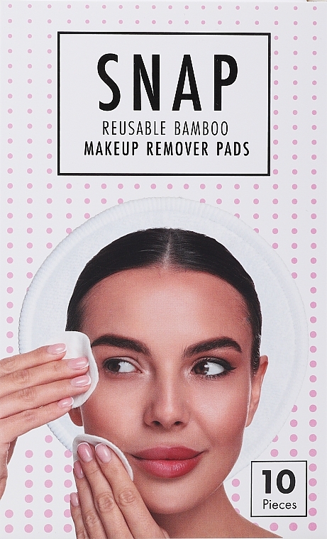 Reusable Makeup remover discs - Sister Young Snap Make Up Removal Pads — photo N1