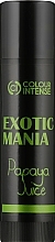 Exotic Mania Lip Balm with Papaya Scent - Colour Intense Lip Balm — photo N2