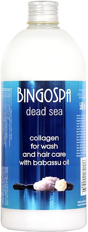 Collagen & Babassu Oil Hair Shampoo - BingoSpa Collagen Shampoo — photo N1