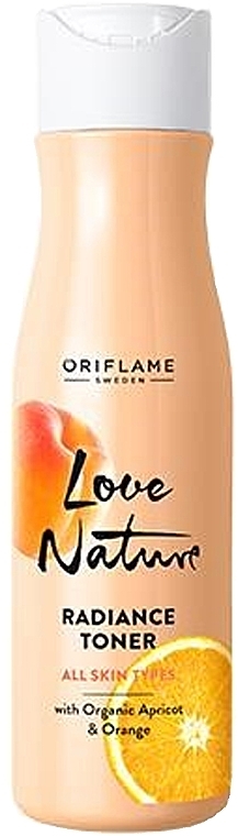 Radiance Toner for Face with Organic Apricot and Orange - Oriflame Love Nature Radiance Toner — photo N1