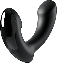 Fragrances, Perfumes, Cosmetics P-Spot Massager, black - PipeDream Sir Richard's Control Silicone P-Spot Massager Black