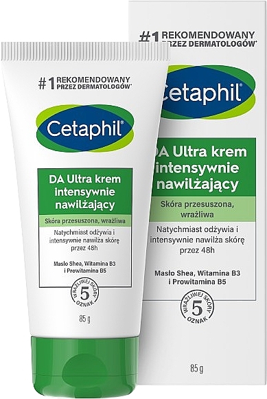 Body Cream - Cetaphil DA Ultra Intensive Moisturising Cream — photo N2