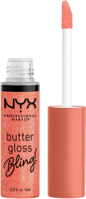 Moisturizing Lip Gloss - NYX Professional Makeup Butter Gloss Bling — photo N1